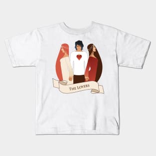 Tarot Arcana: The Lovers Kids T-Shirt